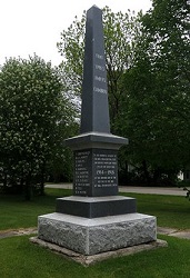 Crystal City War Memorial, Manitoba, Canada